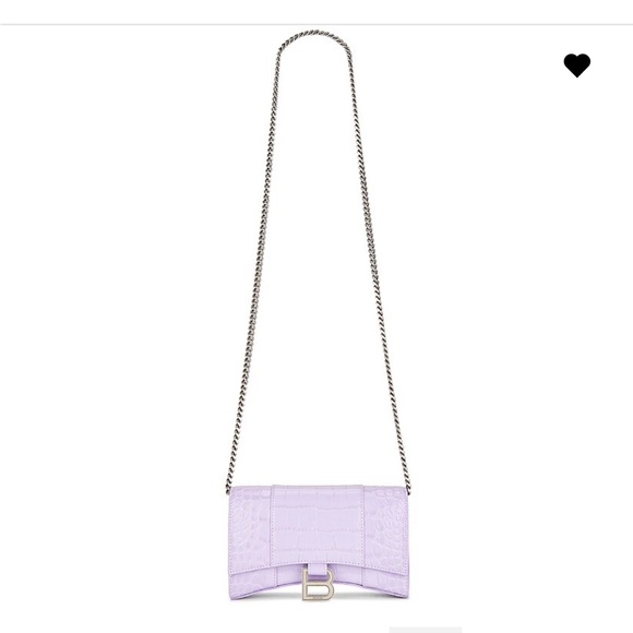 Balenciaga Hour Wallet in Lilac - Picture 1 of 11